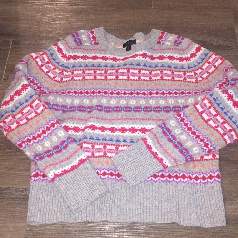 J Crew Holiday sweater, Size XL